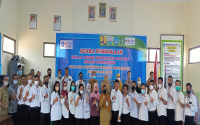 DIKLAT ASESOR KOMPETENSI ANGKATAN KE-7 OLEH LSP-P1 SMK N 4 PONTIANAK 2022